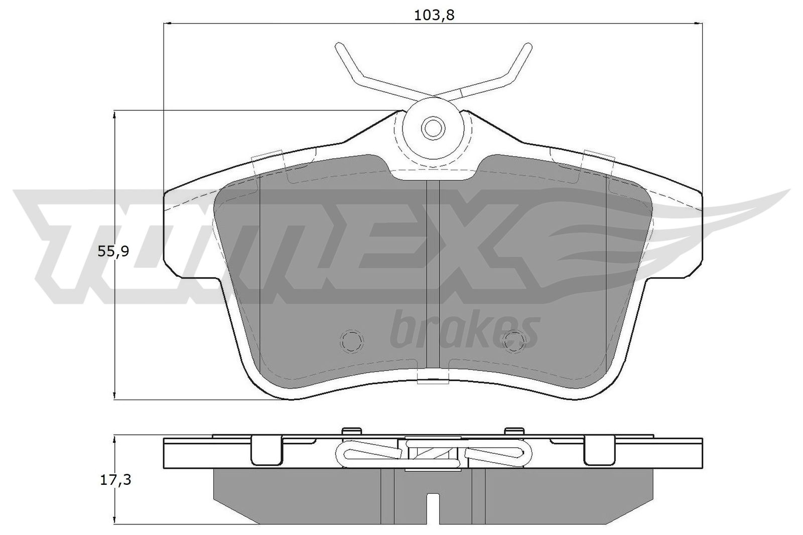 TOMEX Brakes TX 16-60 Sada...